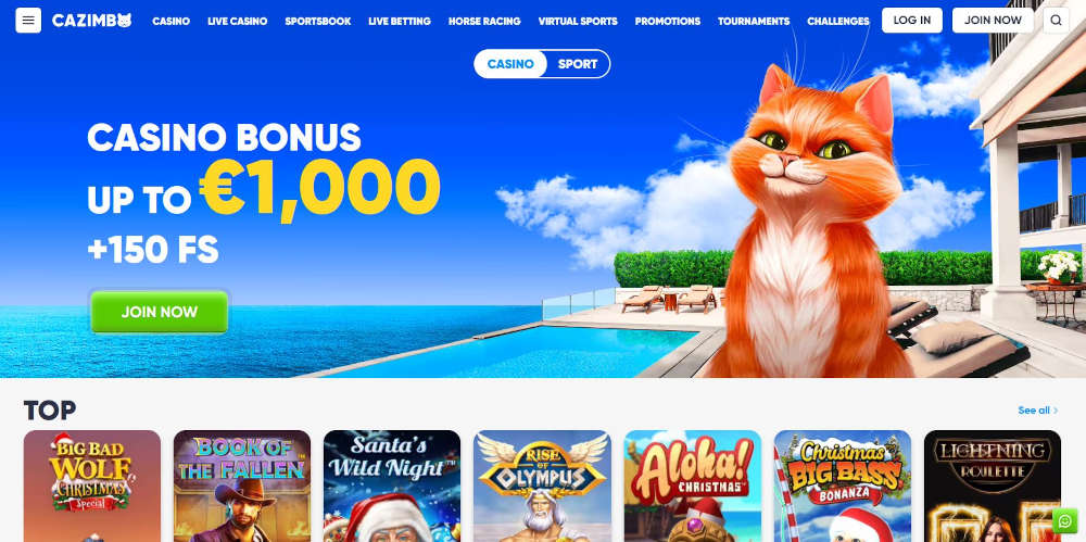 Cazimbo Casino Bonus